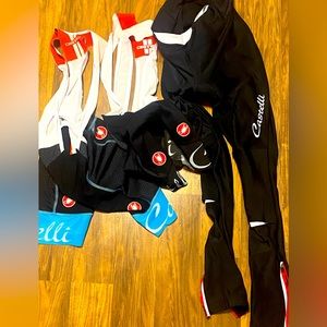 (3) Castelli Cycling Set